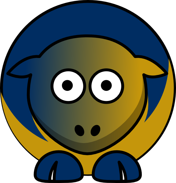 Florida International Golden Panthers Clipart (576x600), Png Download