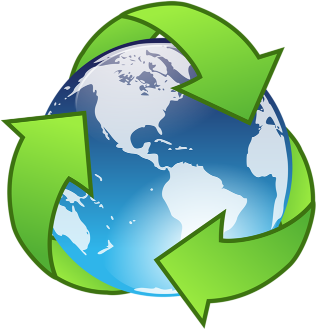 How To Build A Recycling Culture In Your Company - Earth Reduce Reuse Recycle Clipart (693x720), Png Download