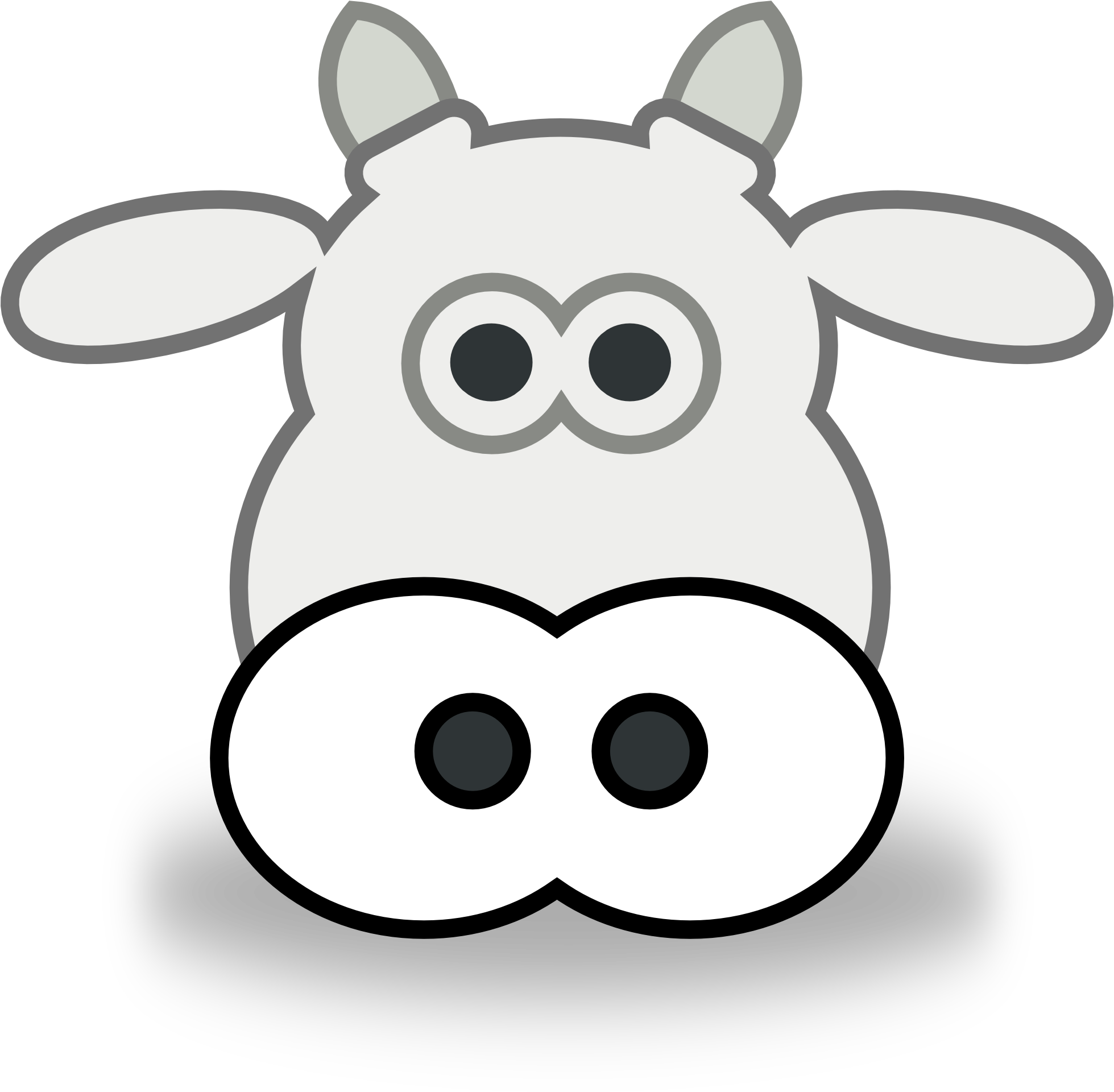 Download Clip Library Download Dragon Dragons Of Pinterest - Cow Head Cut Out - Png Download (1331x1331), Png Download