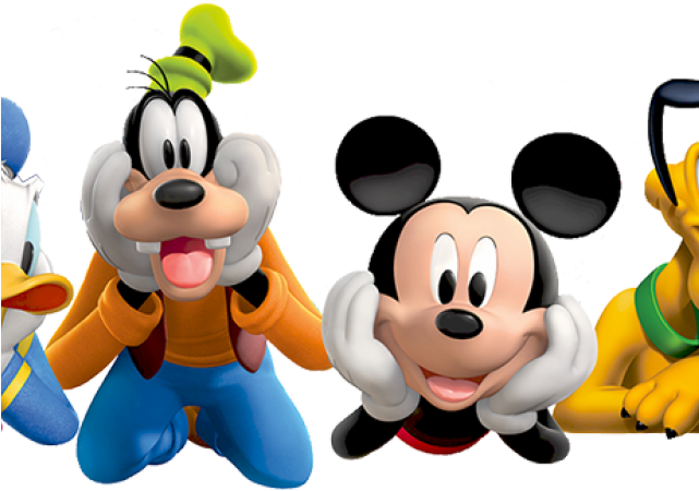 Room Mates Mickey And Friends Mickey Mouse Clubhouse Clipart (640x480), Png Download