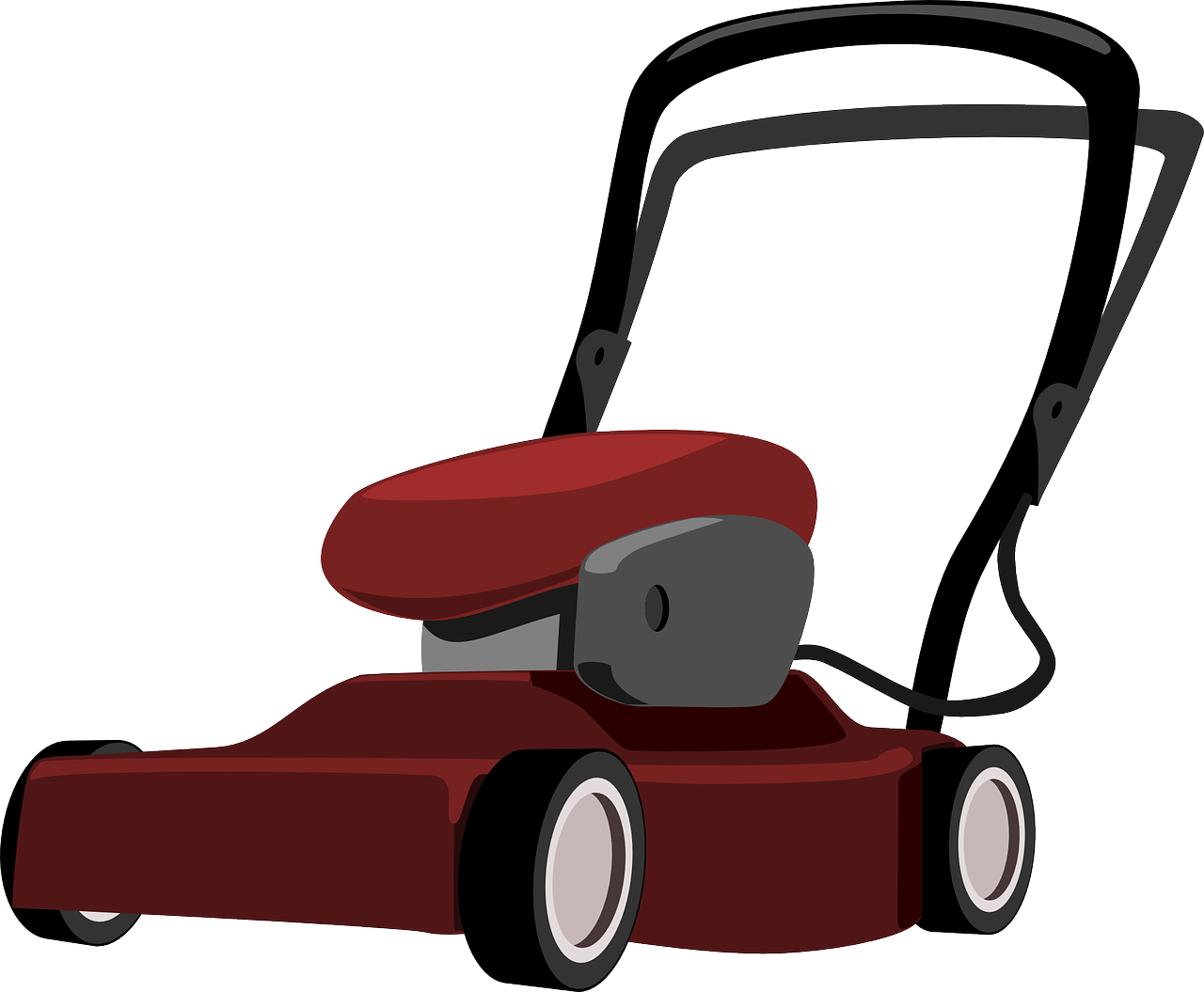 Lawn - - Lawn Mower Clipart Png Transparent Png (800x660), Png Download