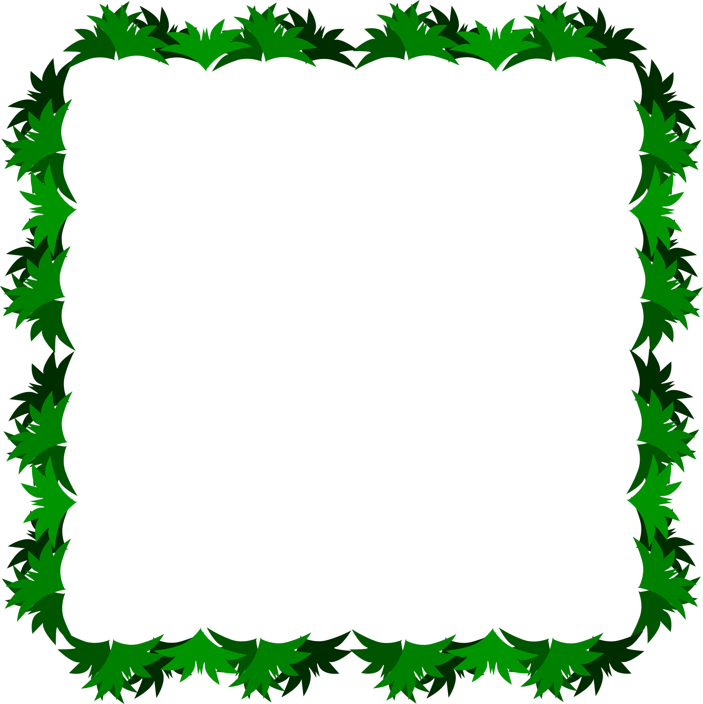 Four Sided Border Made From Grass Icons Png - Special Education In The United Kingdom Clipart (2399x2400), Png Download