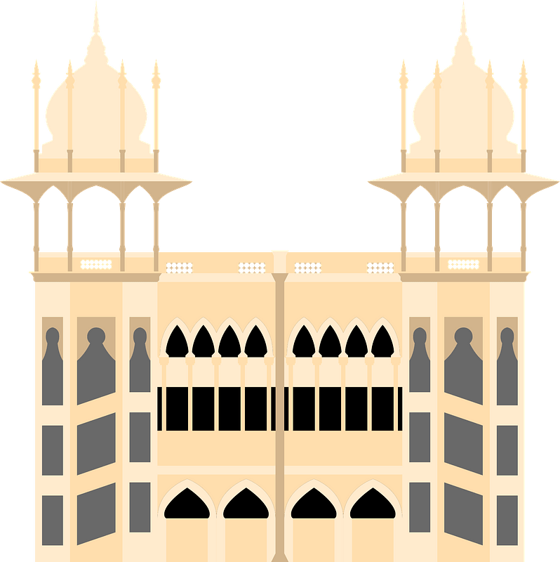 Driver's License Identity Document Permanent Residence - Vector Sultan Abdul Samad Building Graphic Clipart (748x750), Png Download