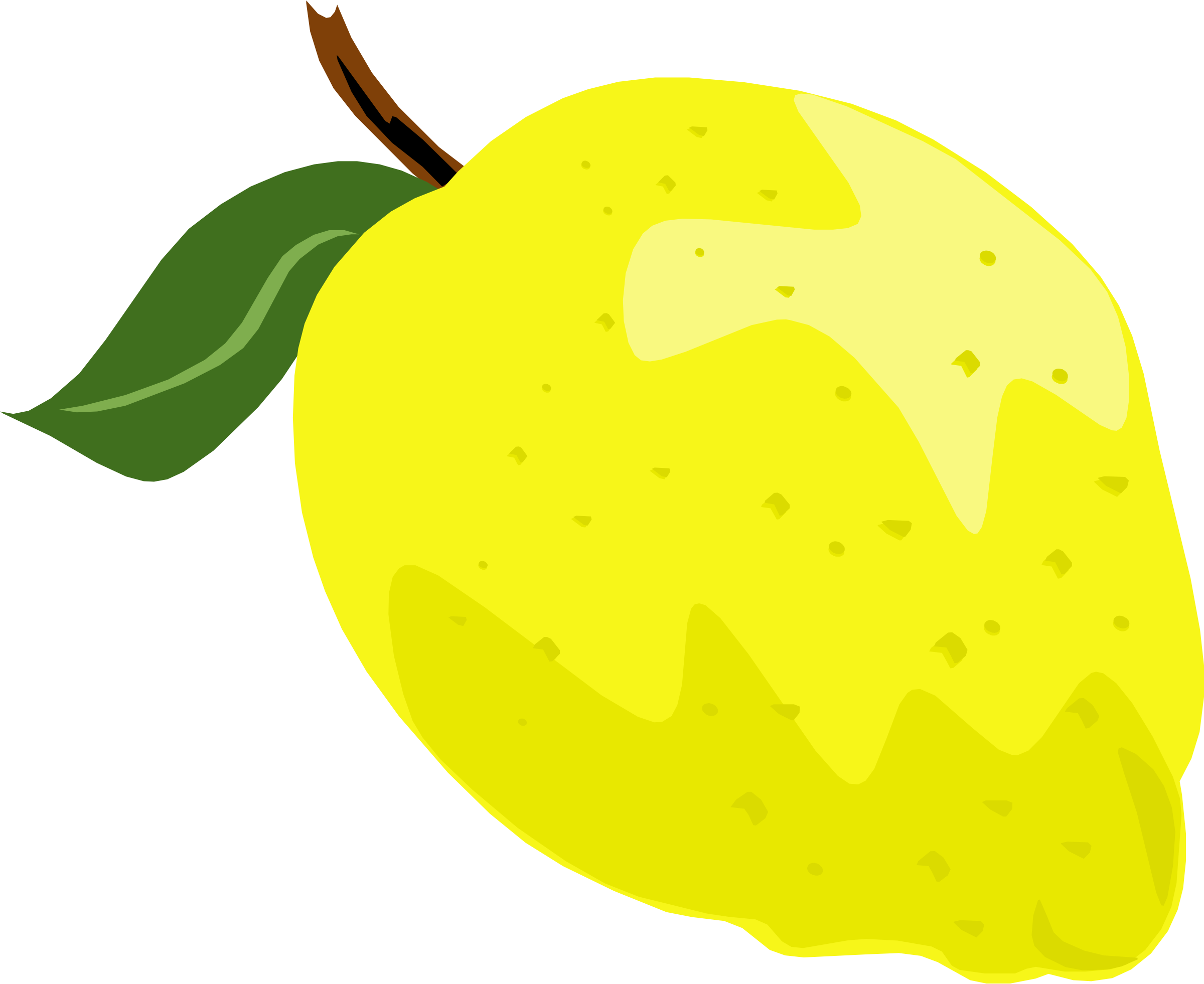 Lemon Clip Art Download - Clip Art - Png Download (800x652), Png Download