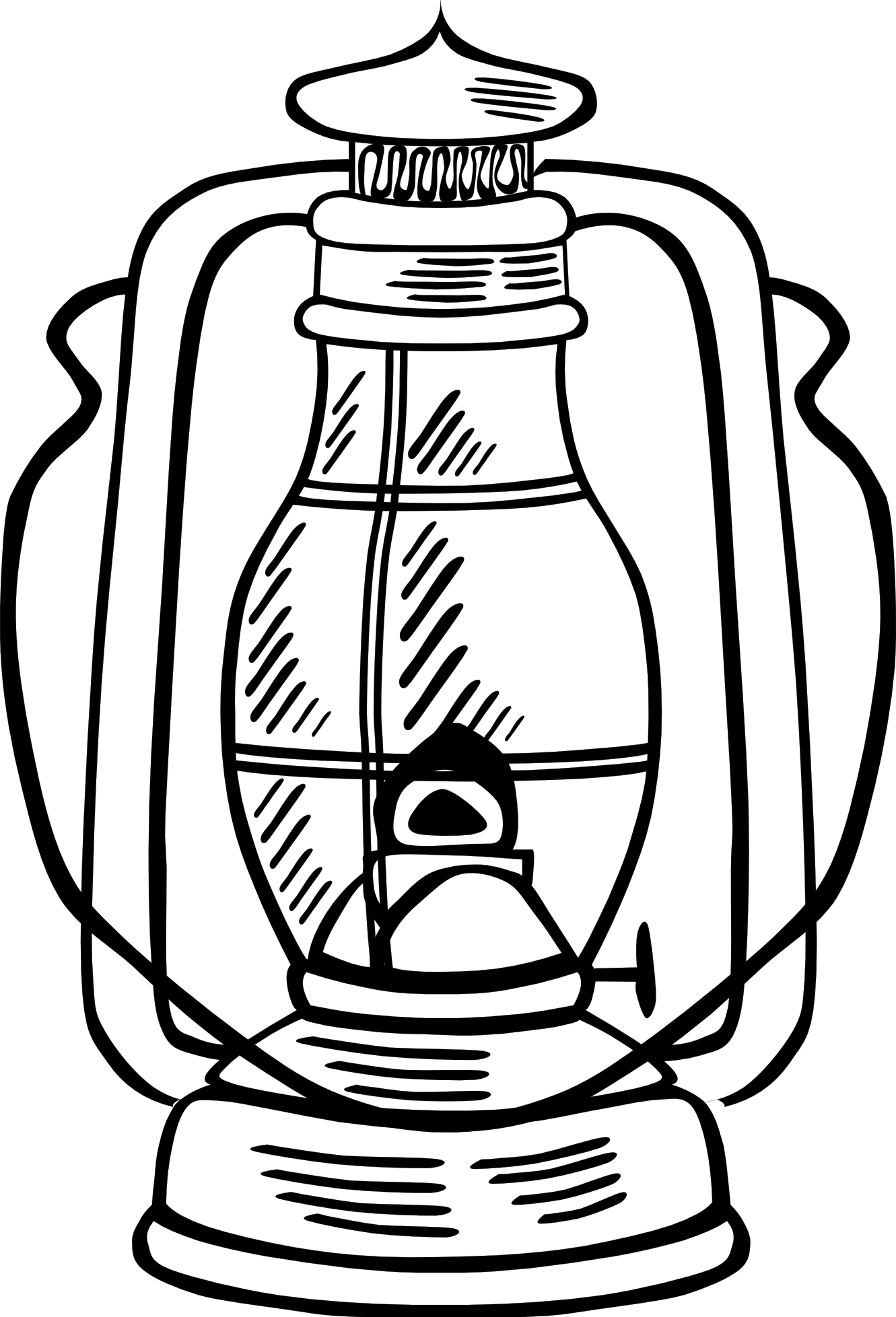 Copyright Free Art - Lamp Clipart - Png Download (999x1469), Png Download