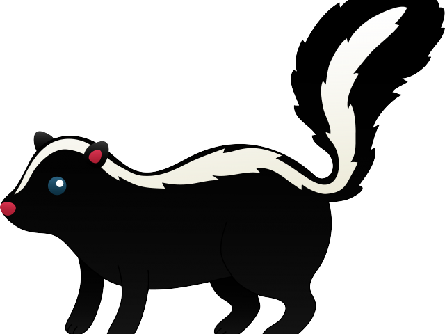 End Clipart Cute - Skunk Clipart - Png Download (640x480), Png Download