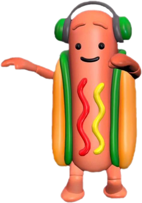 Hot Dog Clipart Transparent Background - Dancing Hot Dog Snapchat - Png Download (465x666), Png Download