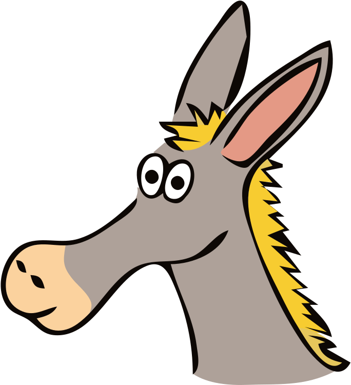 Donkey - Hd Wallpaper Hindi Jokes Clipart (661x700), Png Download
