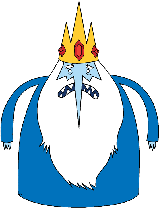 Finn Ice King - If Adventure Time Was A 3d Anime Ice King Clipart (569x736), Png Download