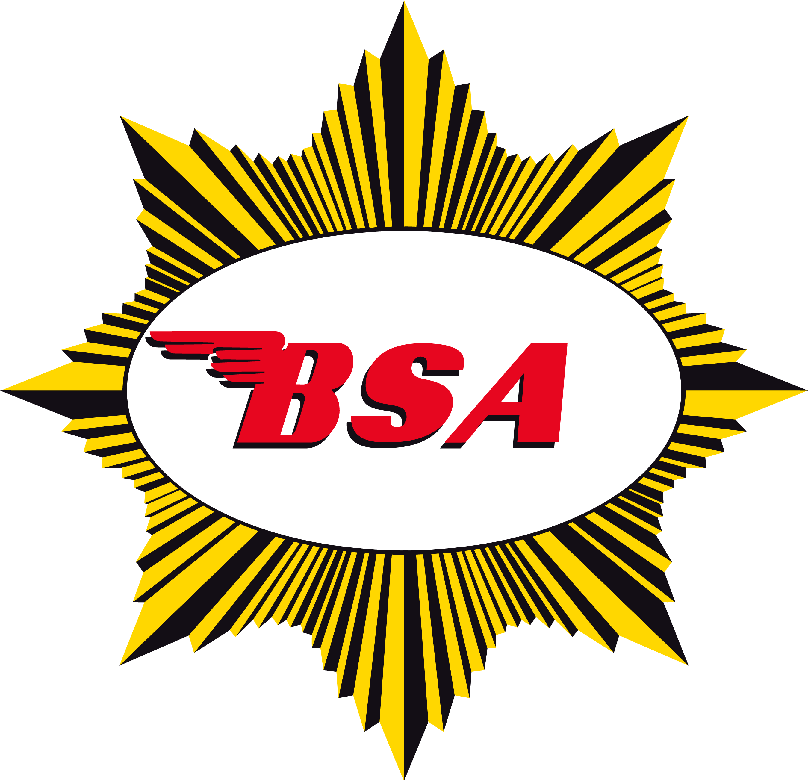 Bsa Gold Star Logo Clipart (2800x2712), Png Download