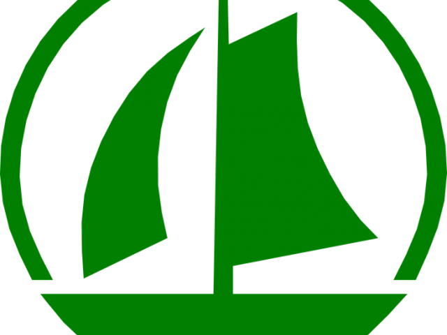 Yacht Clipart Green Boat - Nautical Clip Art - Png Download (640x480), Png Download