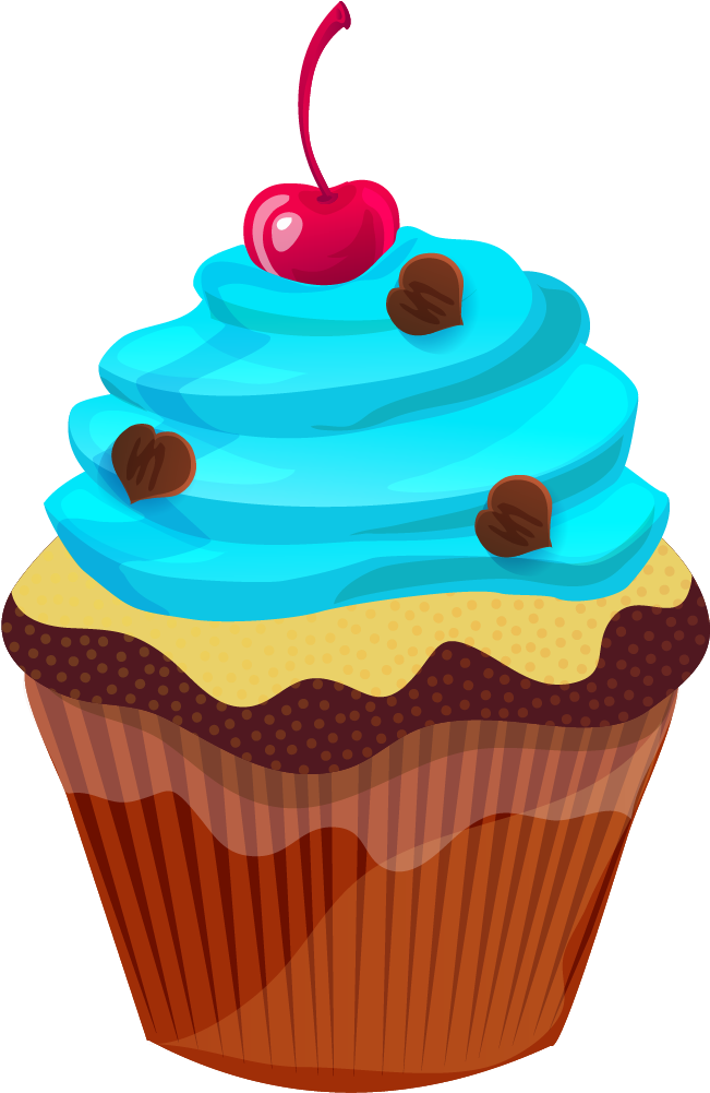 Free To Use Amp Public Domain Cupcake Clip Art - Cup Cake Clipart - Png Download (698x1107), Png Download
