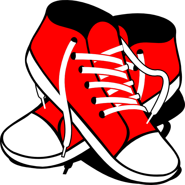 Free Shoe Clipart Shoe Print Clipart At Getdrawings - Shoes Clip Art Png Transparent Png (600x598), Png Download