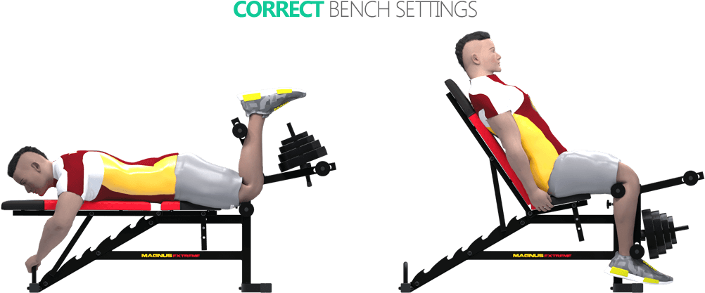 Exercise Bench Clipart Leg Exercise - Leisure - Png Download (1200x451), Png Download