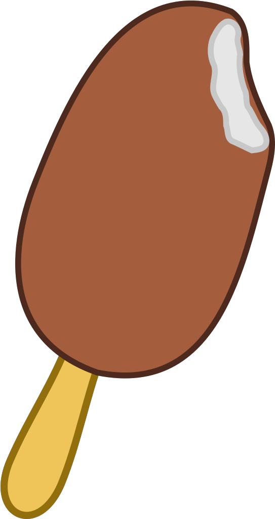 Popsicle Free To Use Clip Art - Chocolate Ice Lolly Clipart - Png Download (678x1280), Png Download