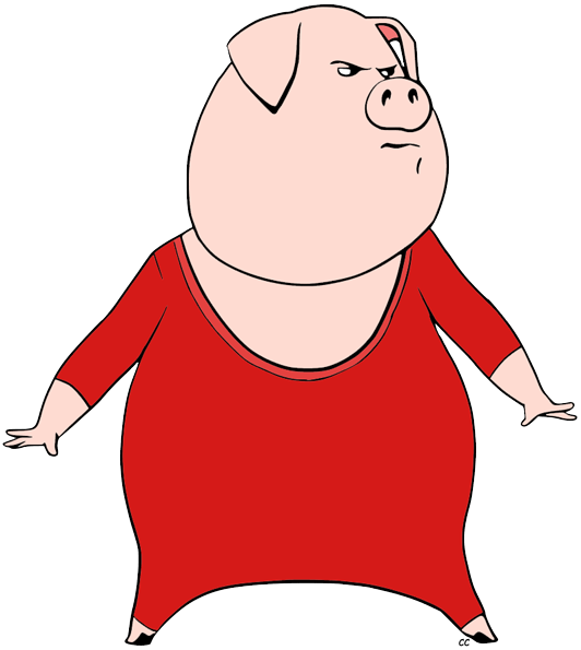 Were Colored And Clipped By Cartoon Clipart - Sing Movie Clipart Png Transparent Png (532x595), Png Download