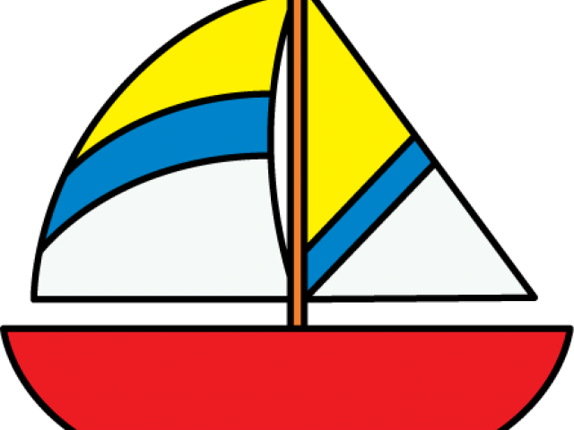 Yacht Clipart Colorful Boat - Clipart Cartoon Boats - Png Download (640x480), Png Download
