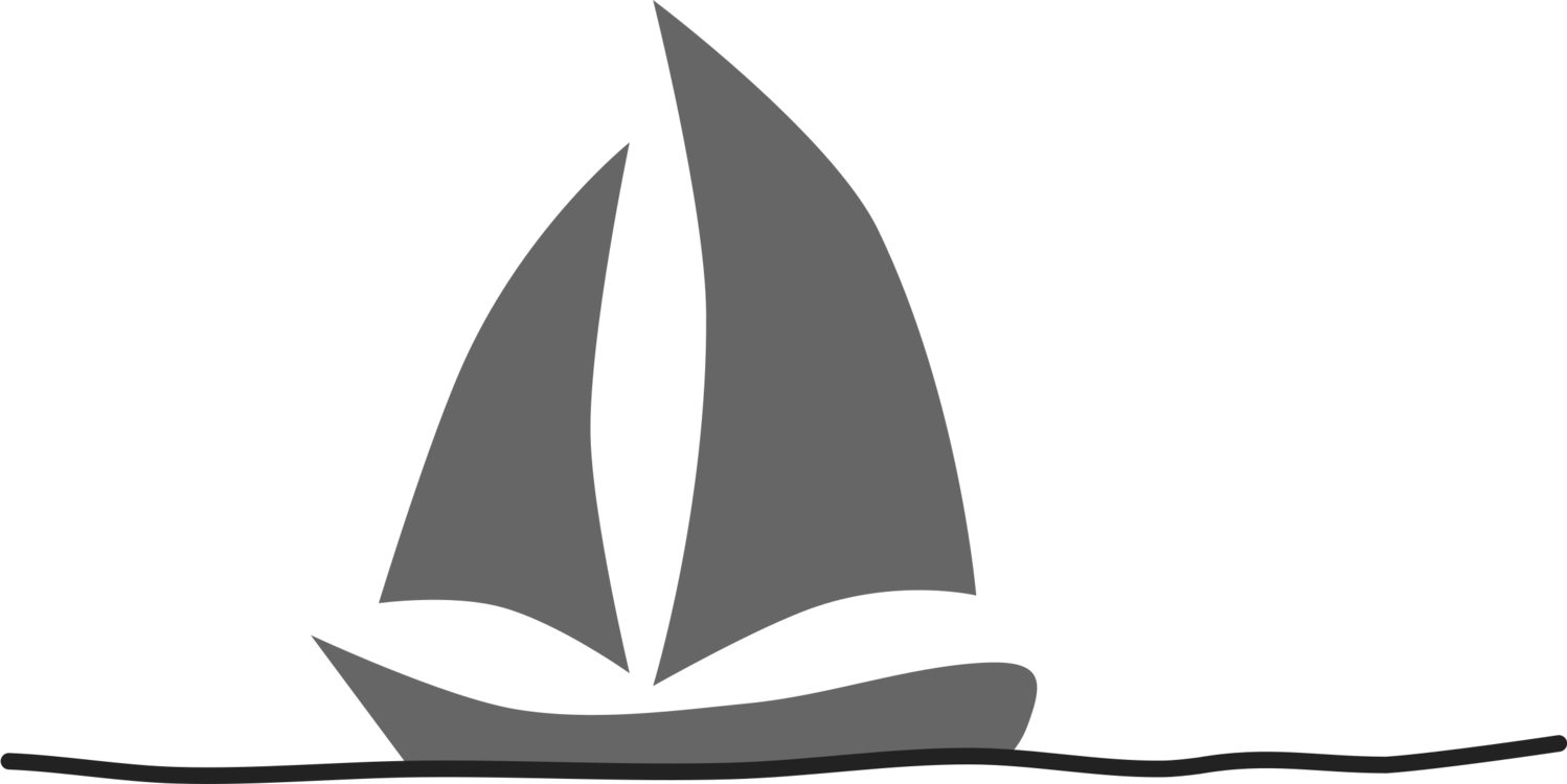 Computer Icons Sailboat Sailing Ship - Barca Vela Png Clipart (1498x750), Png Download
