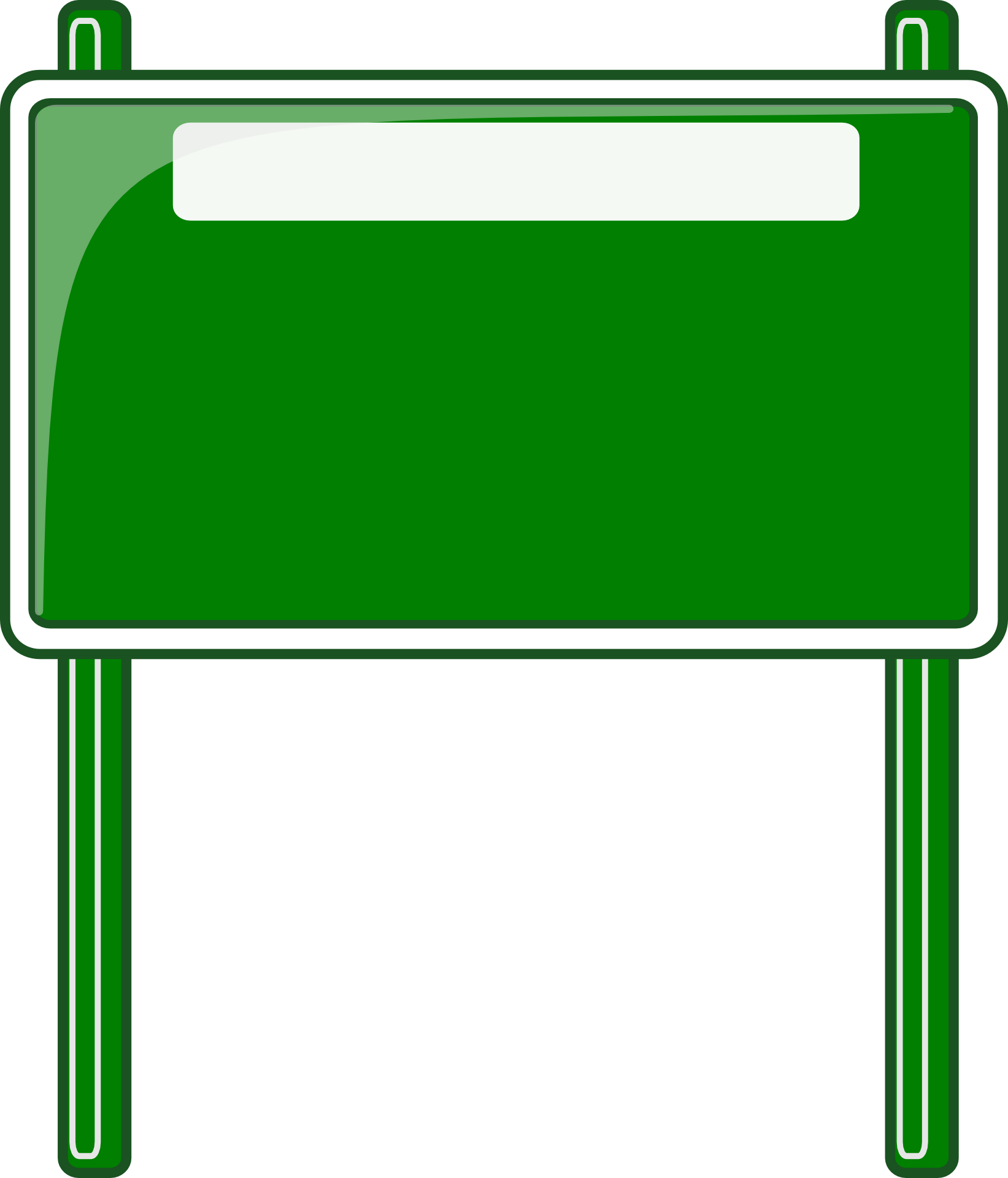 Png Library Board Clip Message Blank Road Sign Transparent Full Size Clipart 17507 Pinclipart