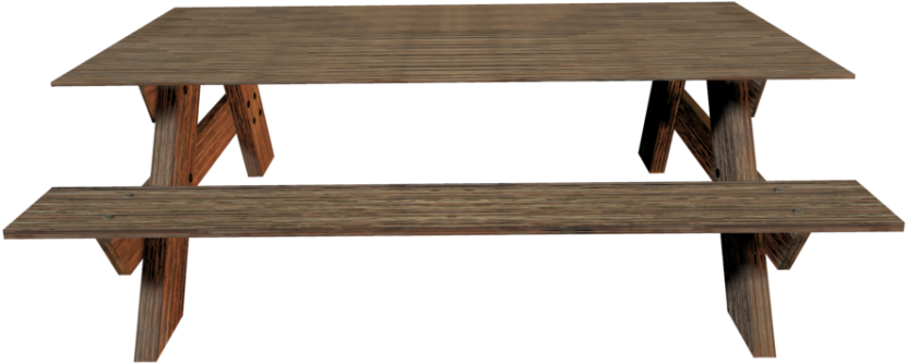 Picnic Table Png Clipart Free Clip Art Images - Clip Art Picnic Table Png Transparent Png (830x847), Png Download