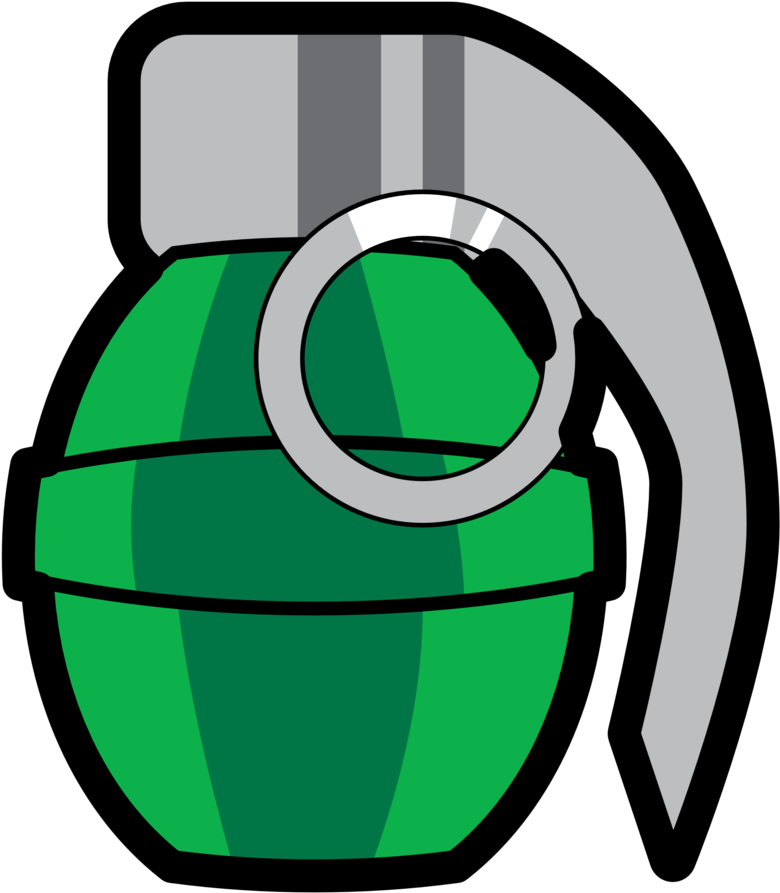 Free To Use Public Domain Grenade Clip Art - Portable Network Graphics - Png Download (718x800), Png Download