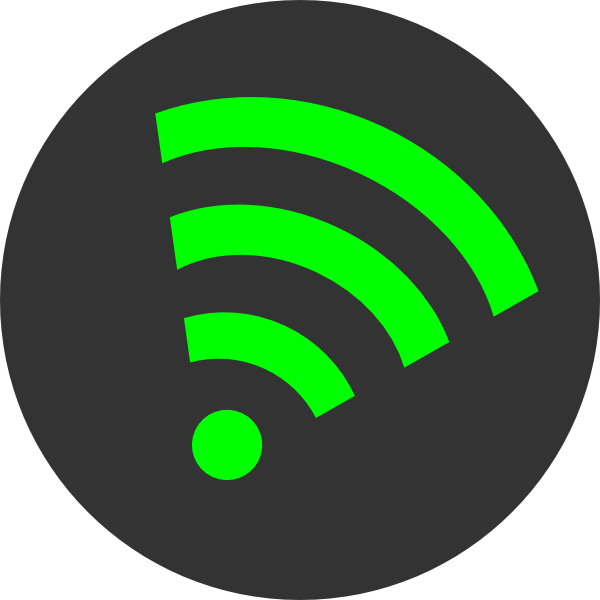 Original Png Clip Art File Wifi Orange Right Svg Images Transparent Png (600x600), Png Download