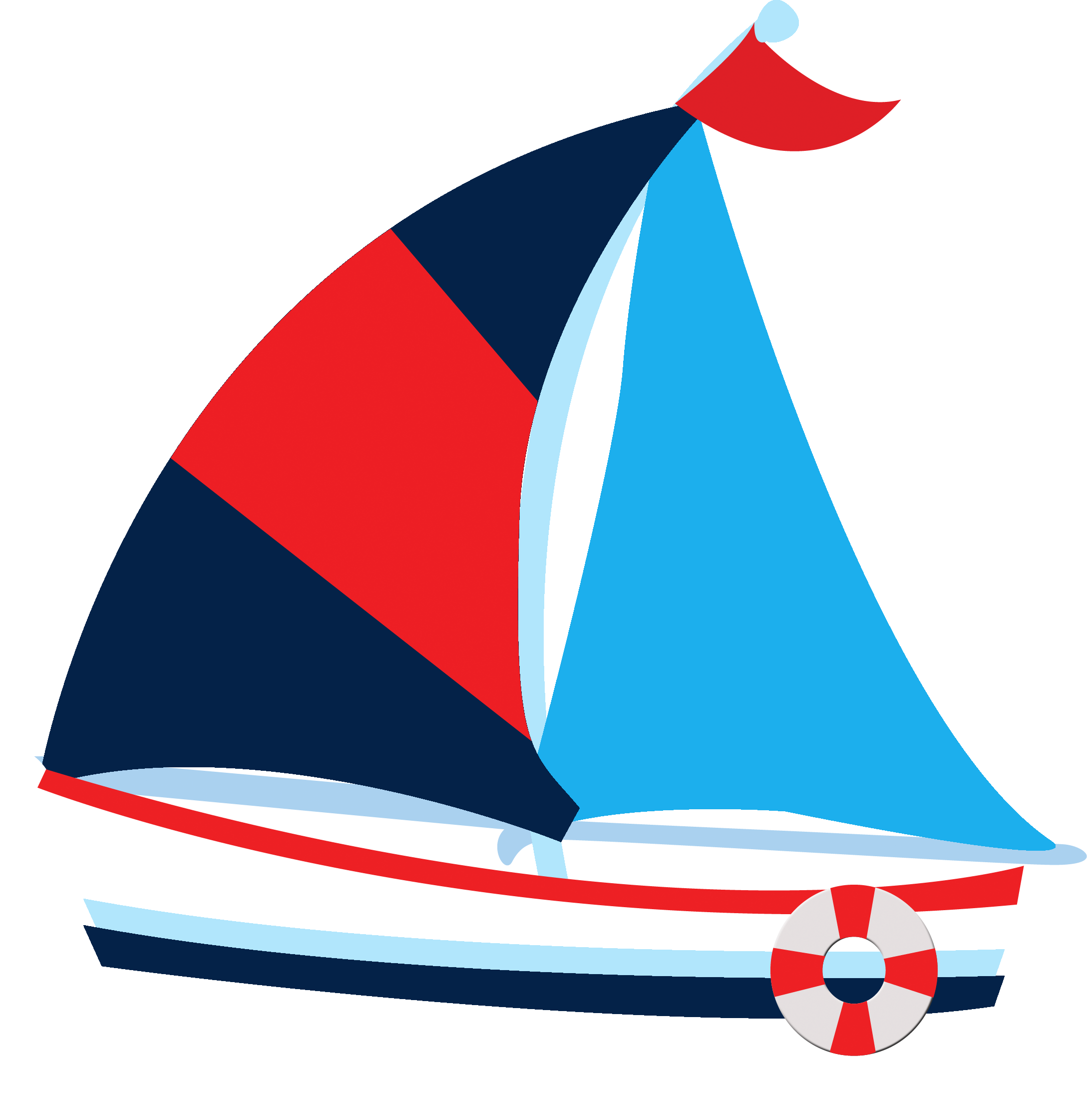 Sailing Ship Clipart Student - Transparent Background Boat Clipart Png (2177x2202), Png Download