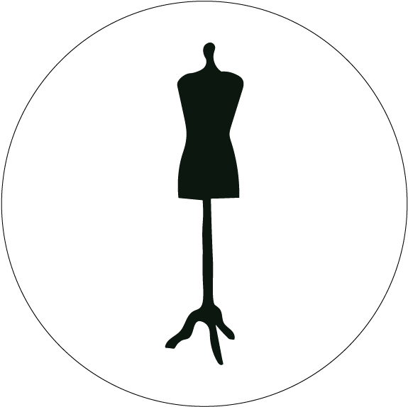 Silhouette Clothing Stores - Vintage Clothing Icon Clipart (596x597), Png Download