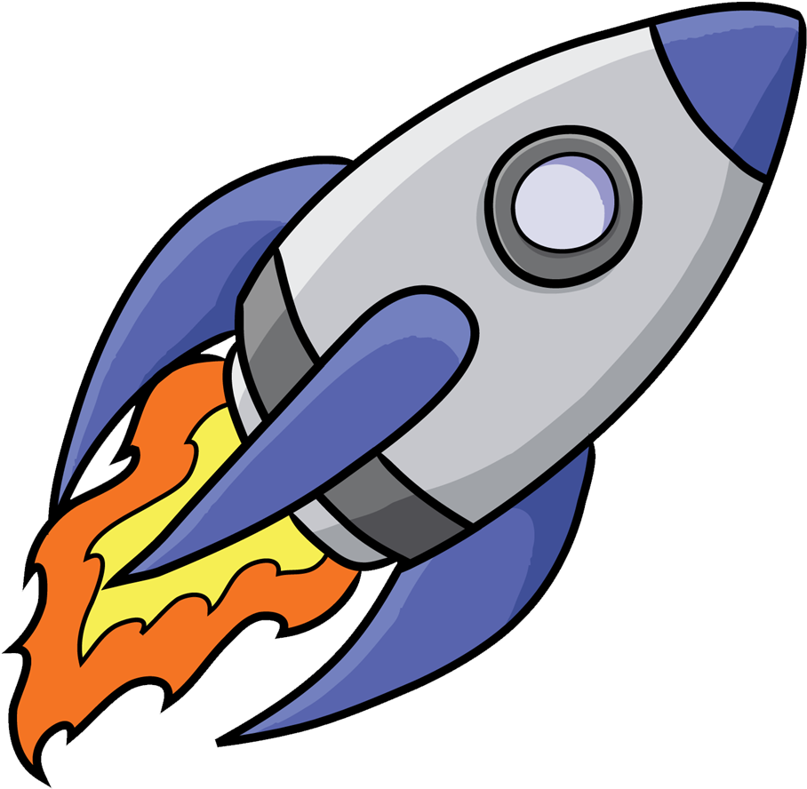 Clipartlord - Rocket Ship Clipart - Png Download (1000x979), Png Download