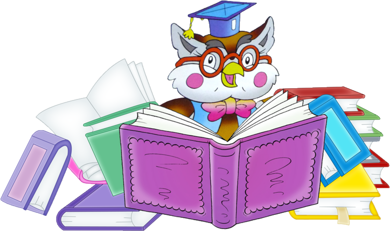 Birds Clip Art - Funny Animals Reading Clipart - Png Download (800x474), Png Download