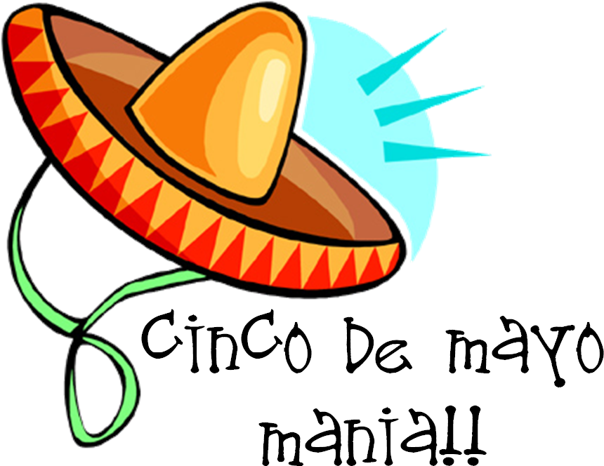 Mania 20clipart - Cinco De Mayo .png Transparent Png (963x752), Png Download