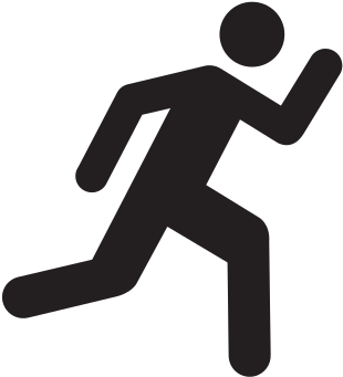 Person Running Runner Free Running Clip Art Clipartllection - Running Clipart - Png Download (540x595), Png Download