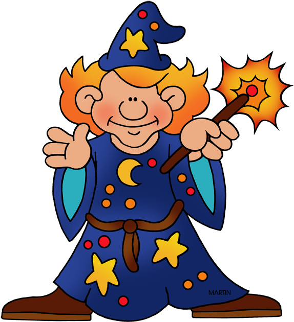 Wizard - Witches And Wizards Clipart - Png Download (592x648), Png Download