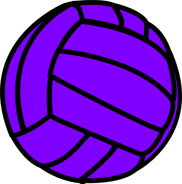 Clipart Info - Volleyball Clipart - Png Download (594x598), Png Download