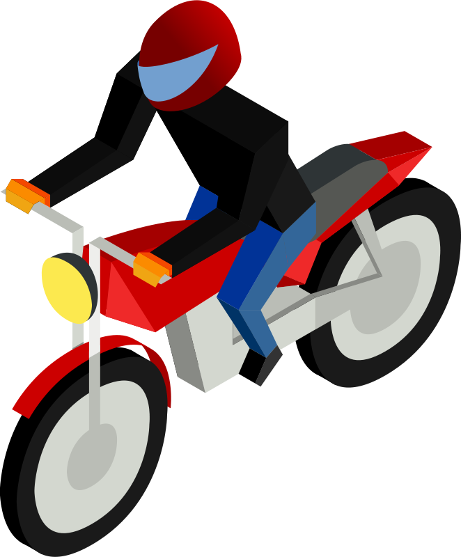 Scooter Car Motorcycle Motor Vehicle Harley-davidson - Motorcycle Driver Clipart - Png Download (621x750), Png Download