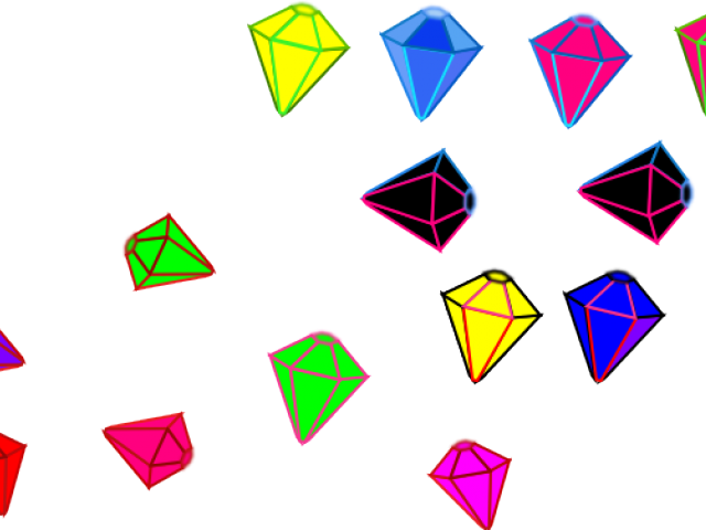Gems Cliparts - Triangle - Png Download (640x480), Png Download