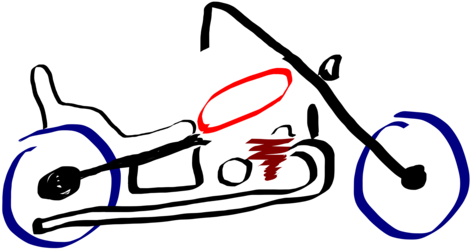 Motorcycle Harley-davidson Chopper Computer Icons Valentine's - Clip Art - Png Download (530x750), Png Download