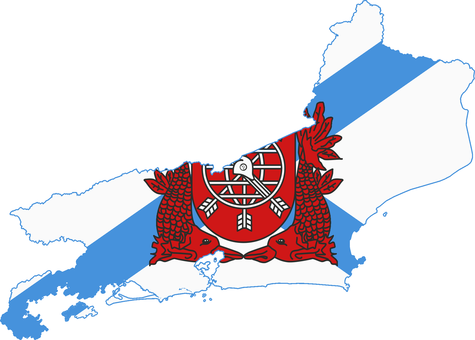 Rio De Janeiro Png - Flag: Rio De Janeiro Clipart (1902x1362), Png Download