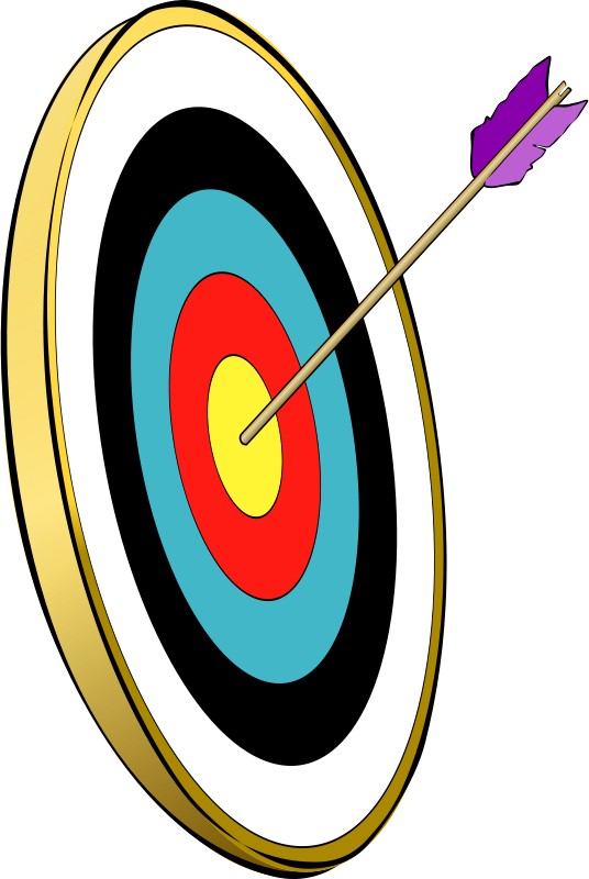 Archery Clip Art - Clipart Target - Png Download (533x800), Png Download