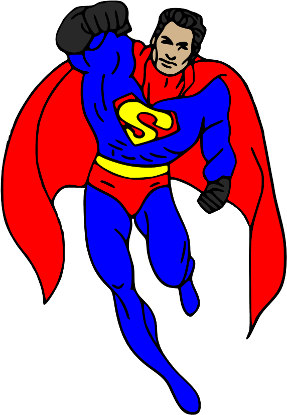 Superman Clip Art - Clip Art - Png Download (599x848), Png Download