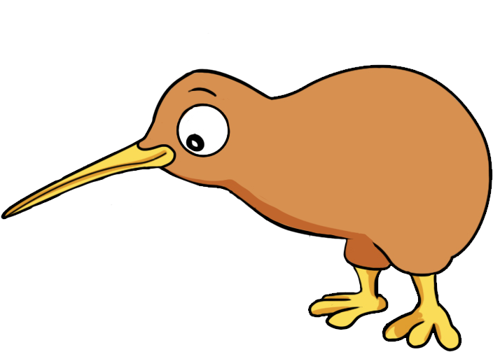Free To Use Public Domain Kiwi Clip Art - Kiwi Bird Clipart - Png Download (730x522), Png Download