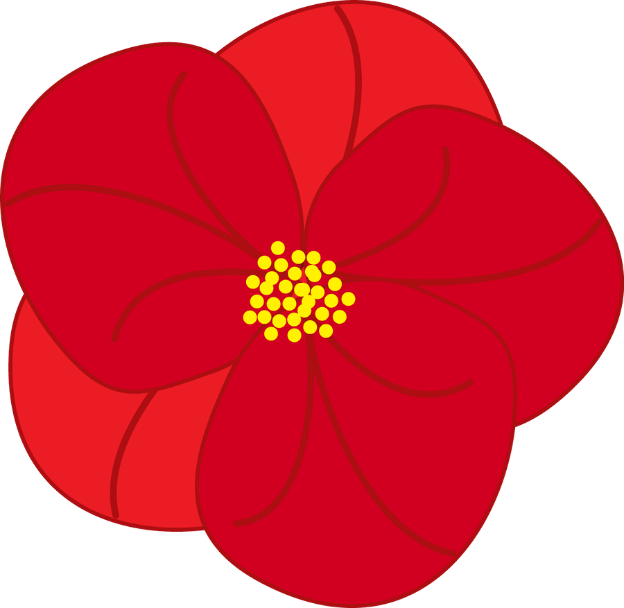 Flower Clipart, Say Hello, Art Flowers, Flower Art - Flower - Png Download (900x877), Png Download