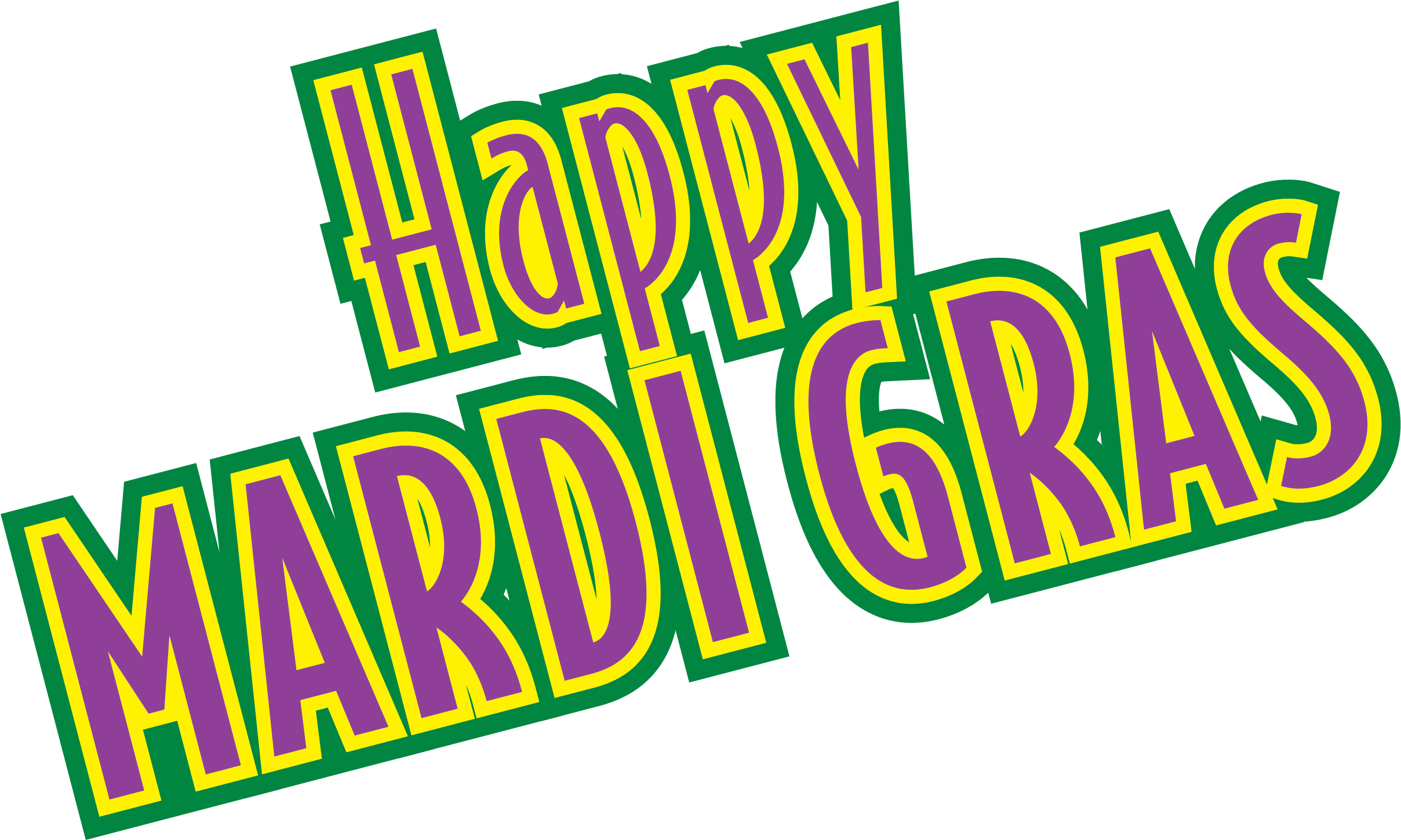 Happy Mardi Gras Clip Art - Mardi Gras - Png Download (2550x3300), Png Download