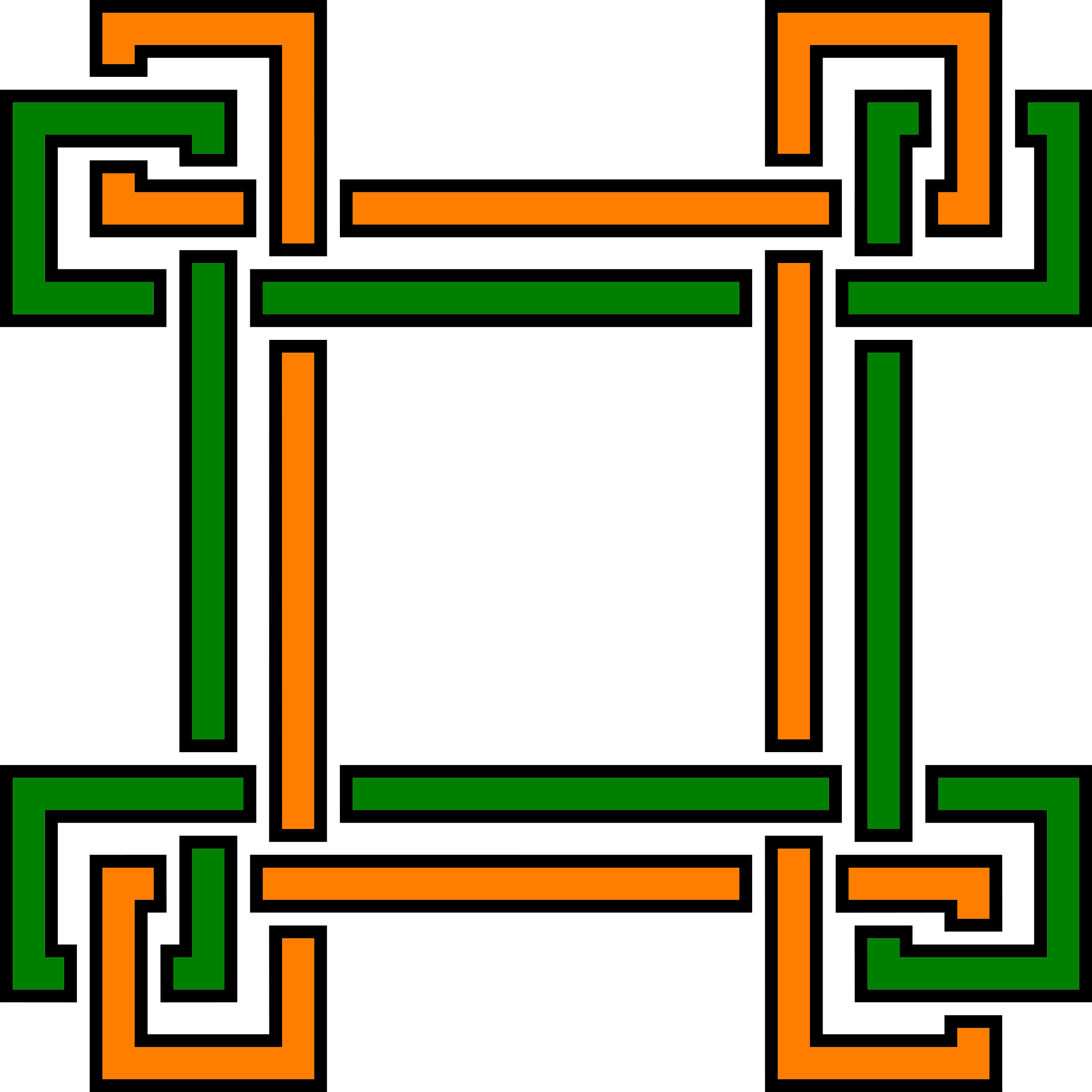 Decorative Border Remix Clipart (2400x2400), Png Download