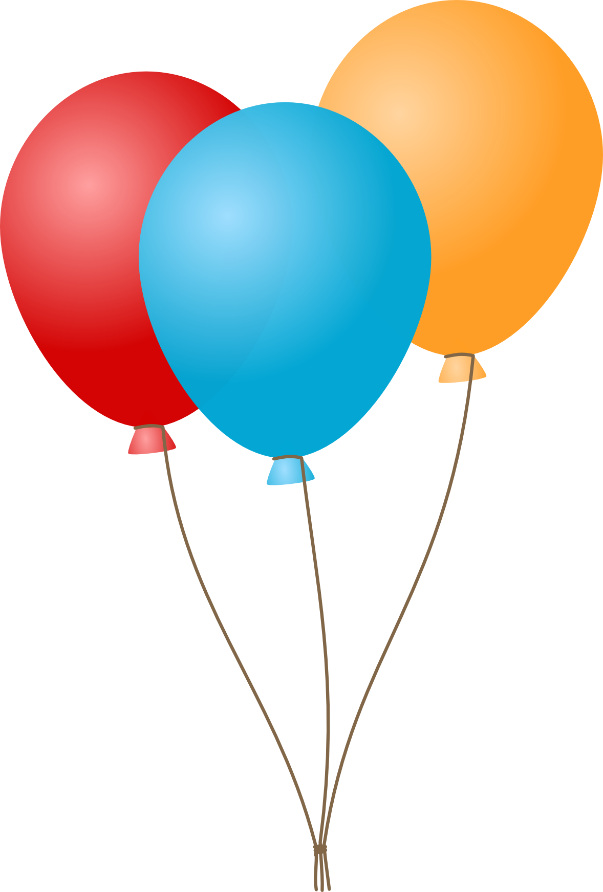 Clipart Freeuse Stock Public Domain Clip Art - Balloons Clip Art - Png Download (958x1350), Png Download