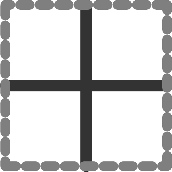 This Free Clip Arts Design Of All Inside Border - Png Download (600x602), Png Download