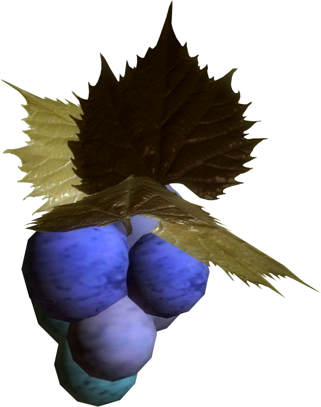 Jazbay Grapes - Skyrim Grapes Clipart (655x830), Png Download