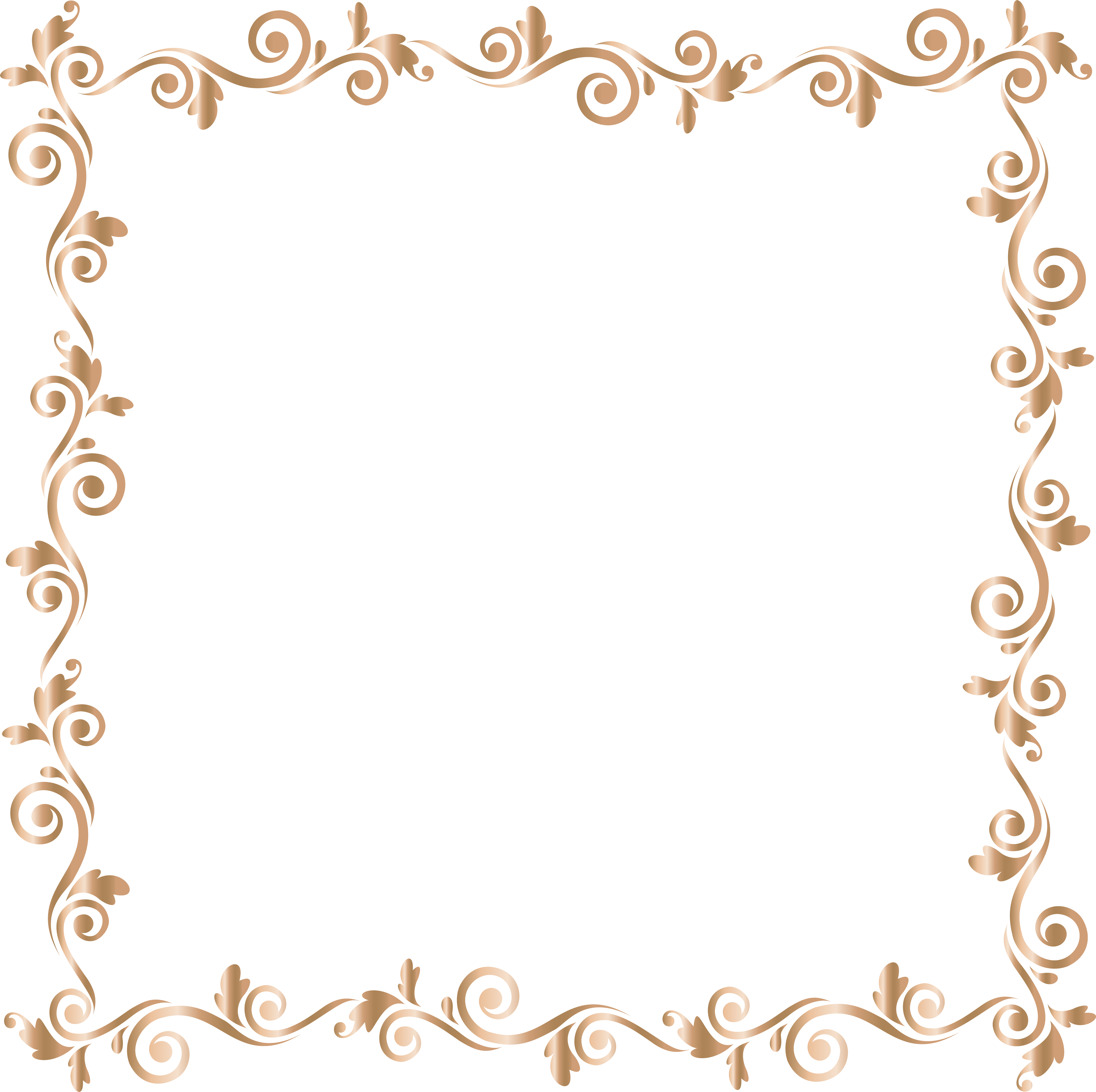 Border Frame Clipart - Png Download (8000x7970), Png Download