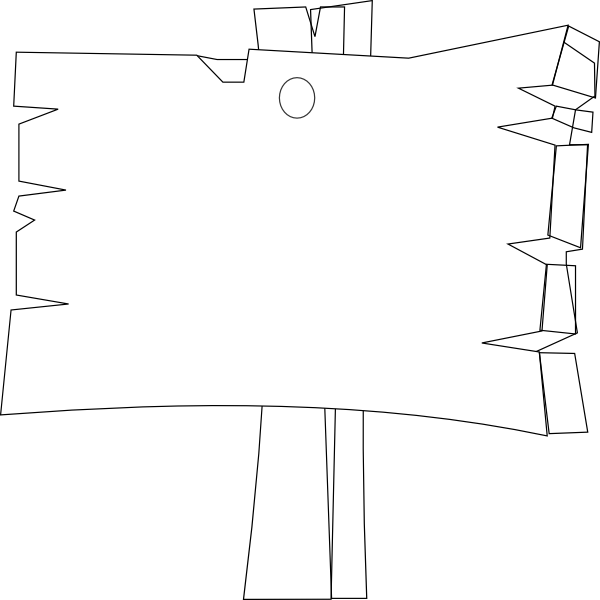 Blank Wood Sign Clip Art - Clip Art - Png Download (600x600), Png Download