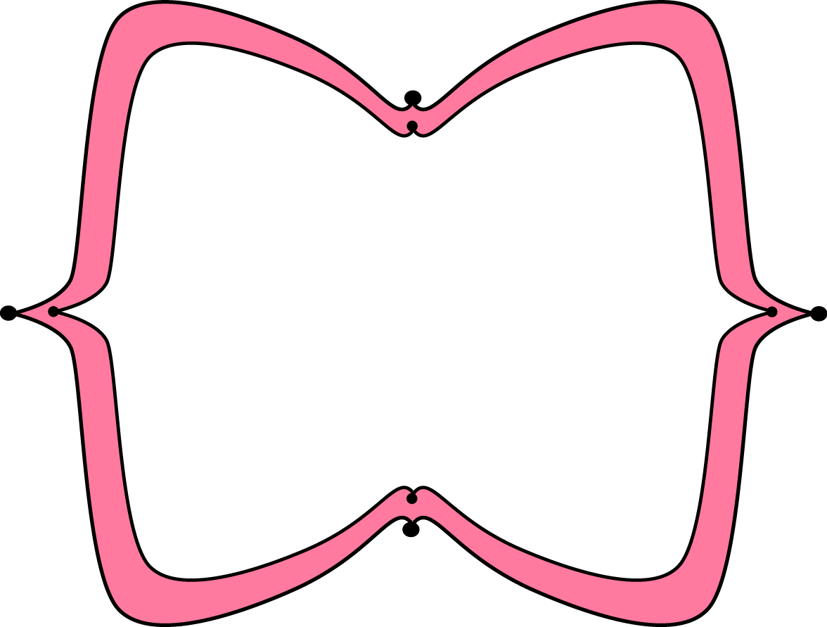Pink Wide Pointy Frame - Frames White And Pink Png Clipart (1176x891), Png Download